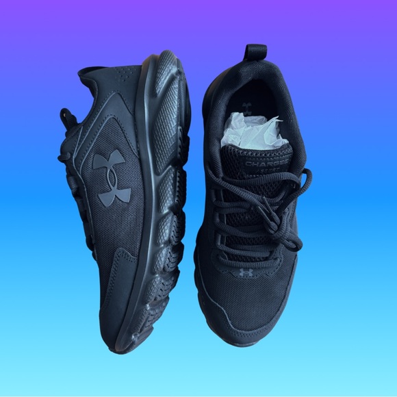 NWT Under Armour Charged Assert (D width) women’s sneakers. SZ 8.5 Wide fit! - Picture 7 of 7